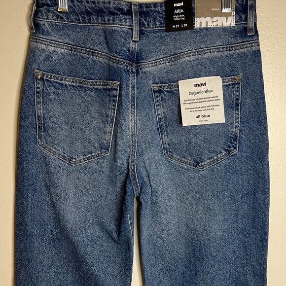 MAVI Aria Mid Denim  Size 27/30 - Picture 10 of 13